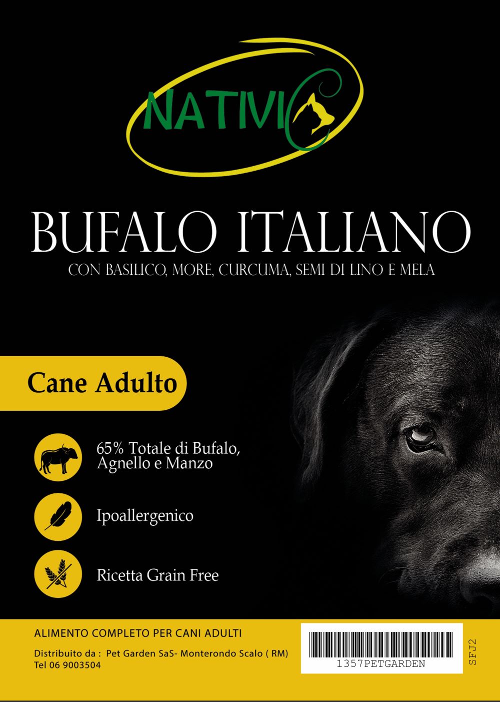 Nativic Superfood Bufalo per tutte le taglie