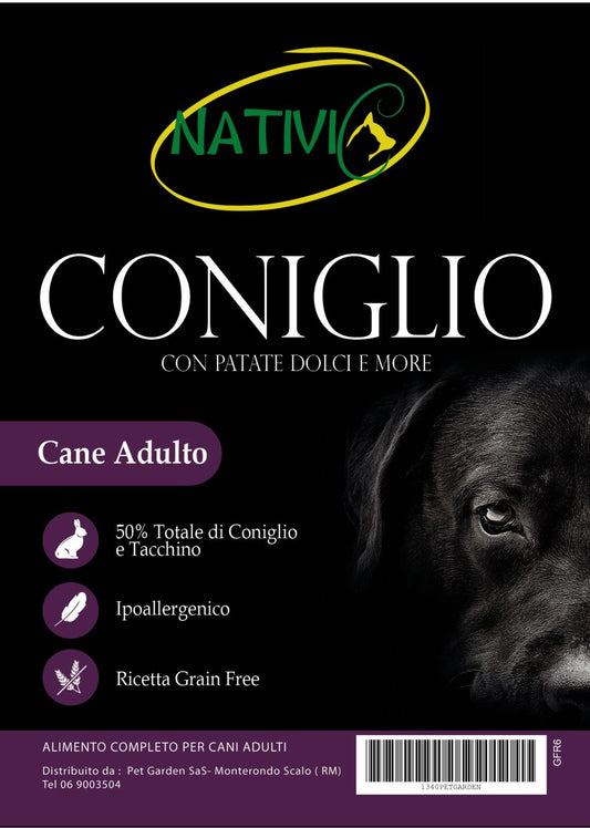 Nativic Coniglio Grain Free Adult