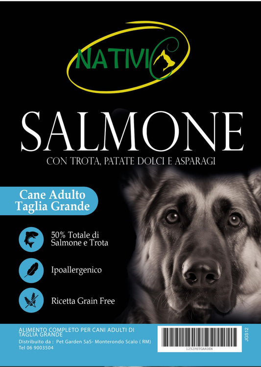 Nativic Salmone Grain Free Taglia Grande