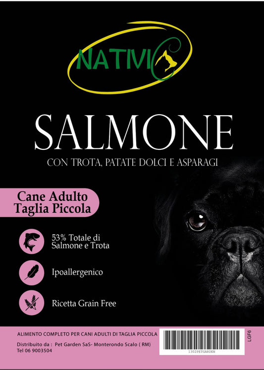 Nativic Salmone Grain Free Taglia piccola