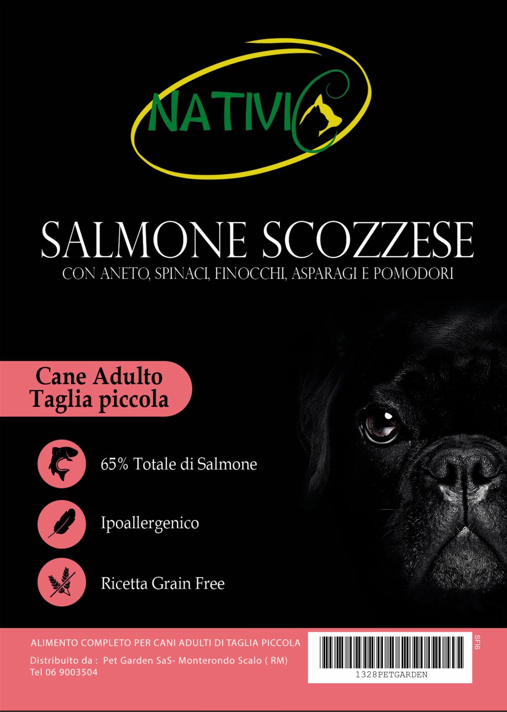 Nativic Superfood Salmone taglia piccola