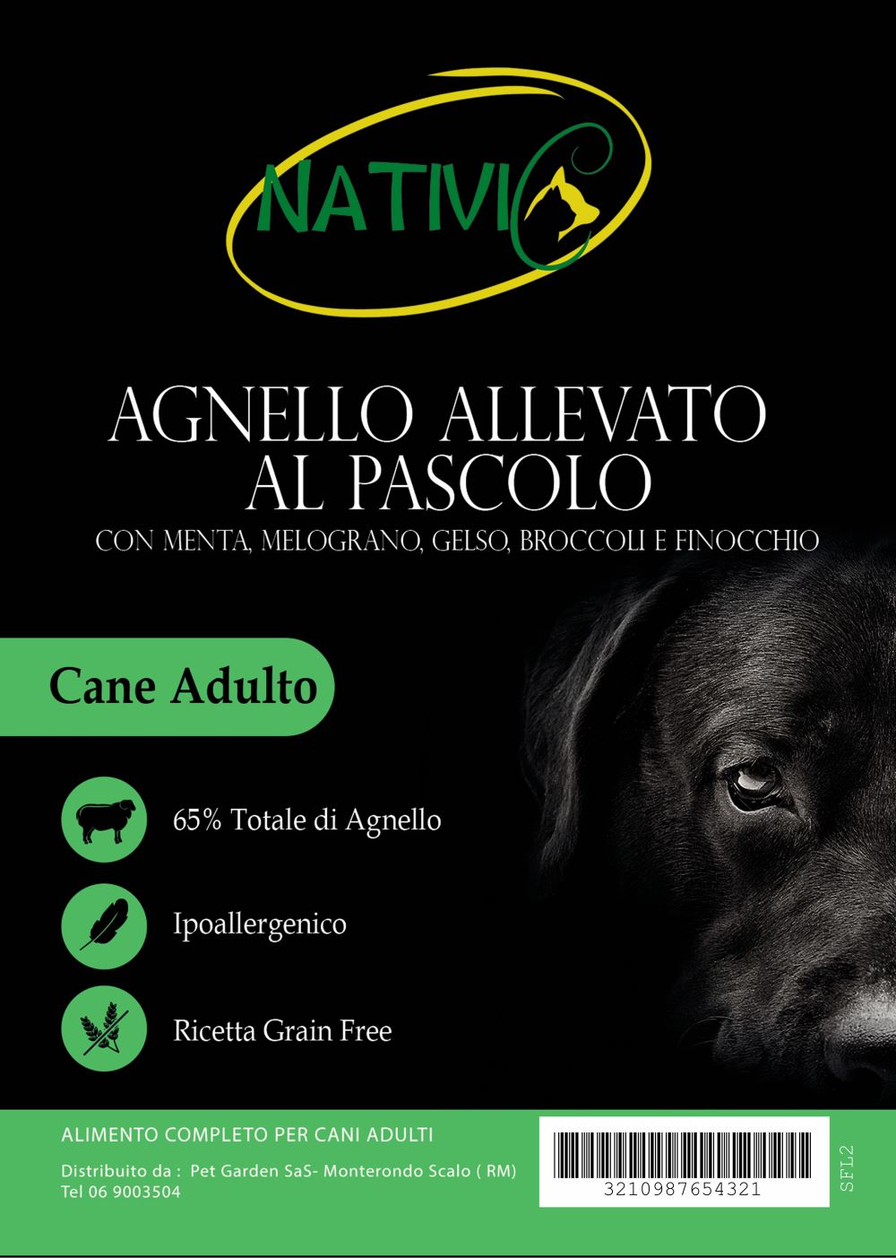 Nativic Superfood Agnello per tutte le taglie