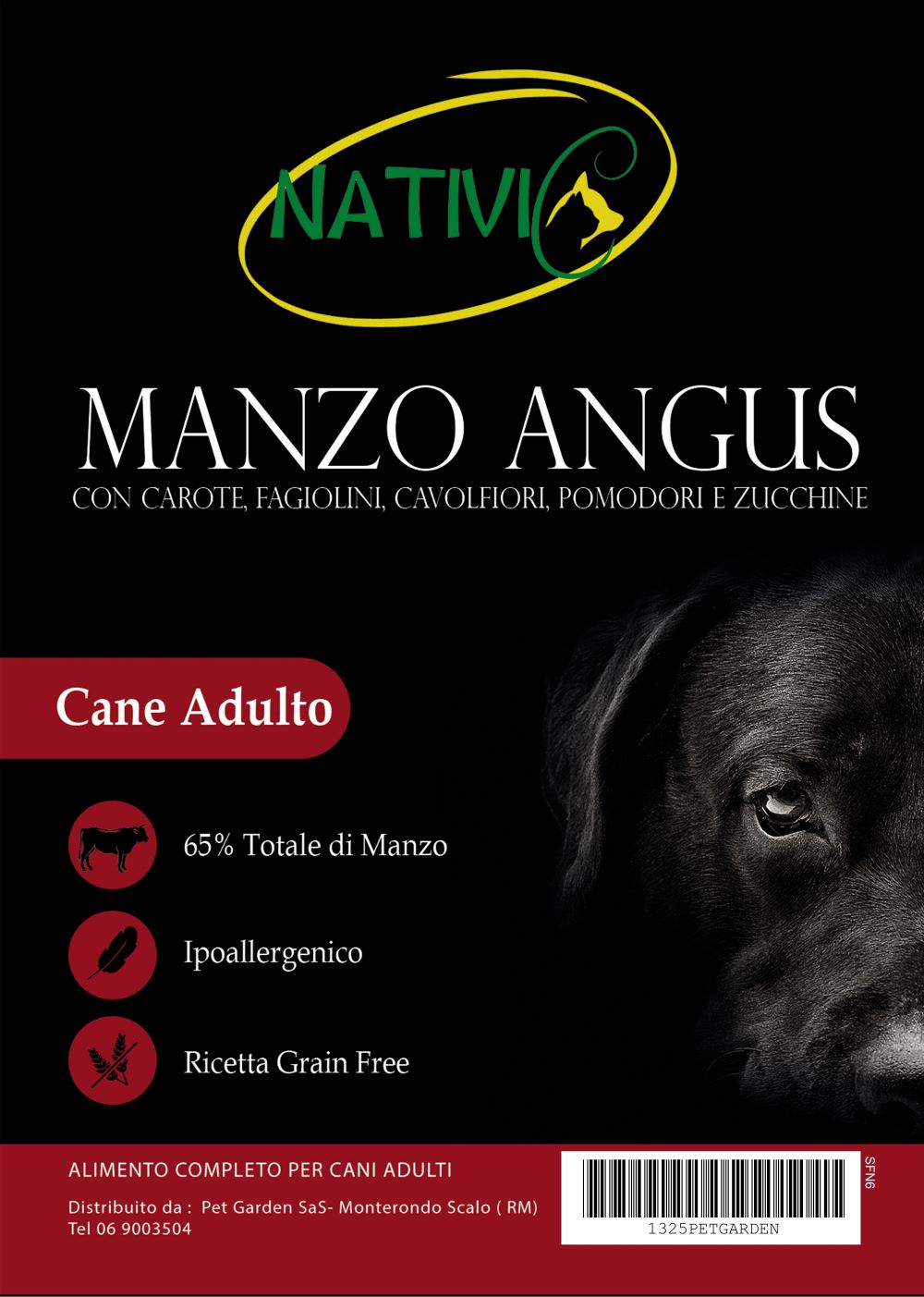 Nativic Superfood Manzo taglia media e grande
