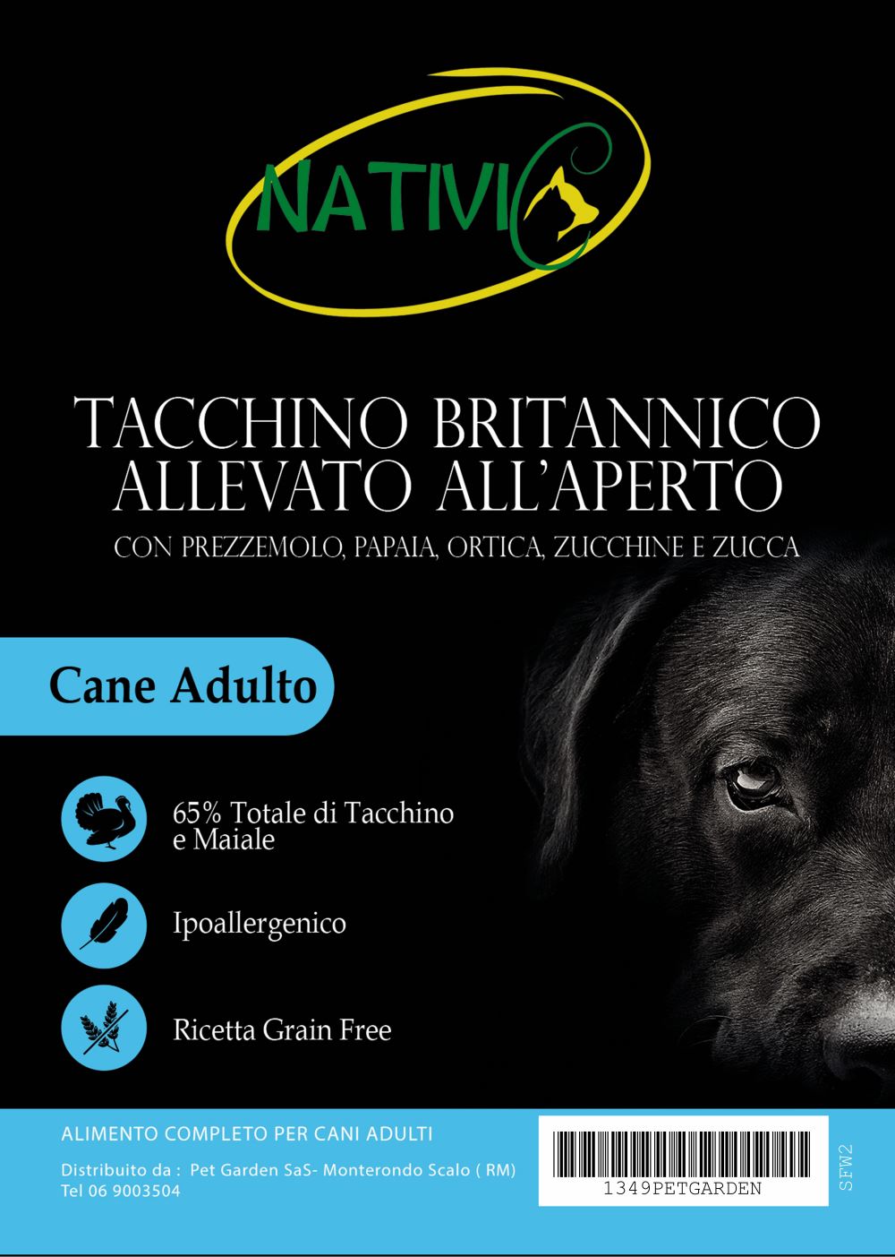 Nativic Superfood Tacchino per tutte le taglie
