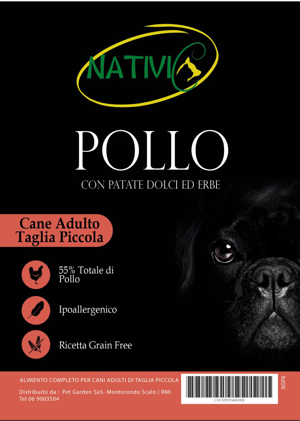 Nativic Pollo Grain Free Taglia piccola